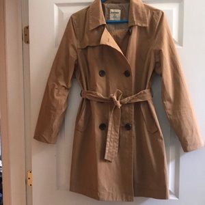 Old Navy knee-length trench coat, size L